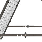 Rebounder Net Football Target Goal with Adjustable Angles
