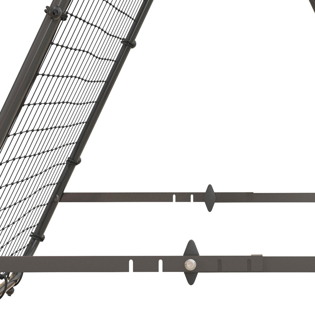 Rebounder Net Football Target Goal with Adjustable Angles