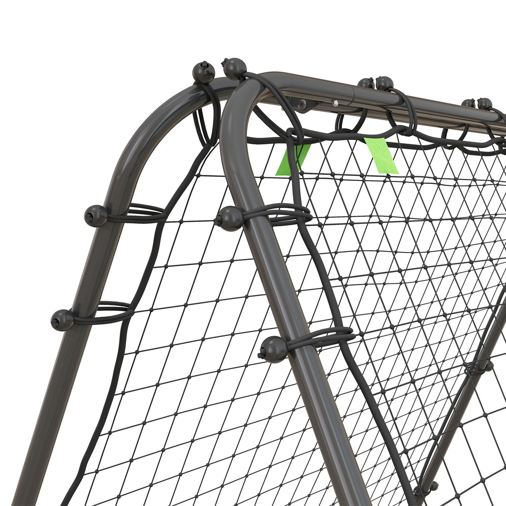 Rebounder Net Football Target Goal with Adjustable Angles