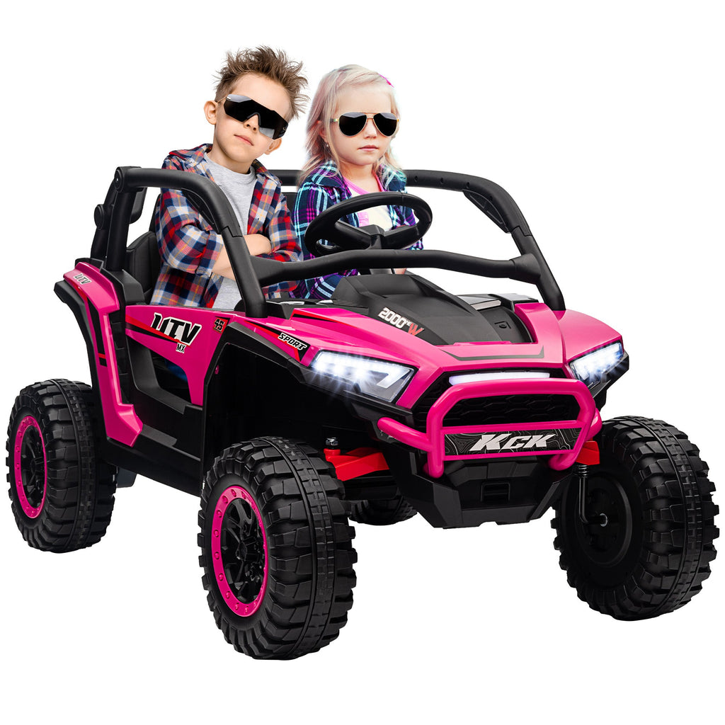 2 Seater 24V 7AH Ride on Truck w/ Spring Suspension