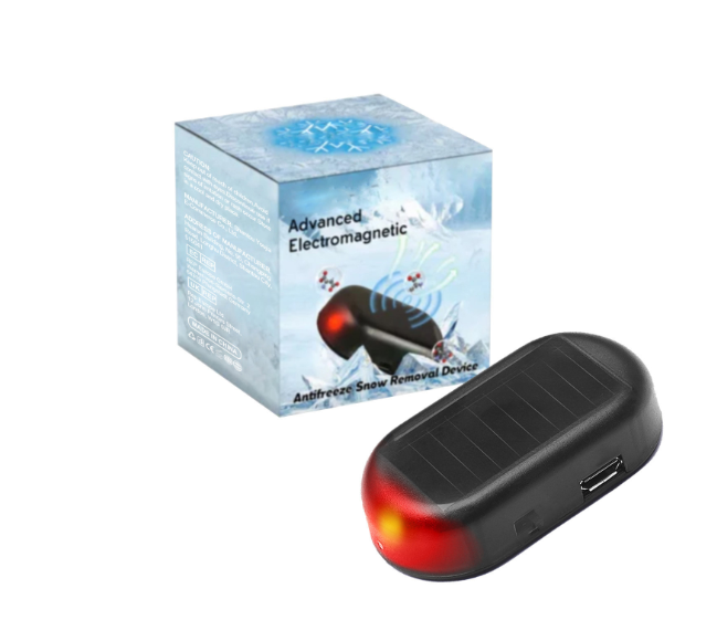Adwanced Car Windshield Anti-Frost Device Car Window Glass Anti-ice Snow Remover – Durable Build, Easy to Use Black