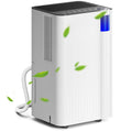 12L Dehumidifier with Filter, Auto Defrost, Children Lock, for Home