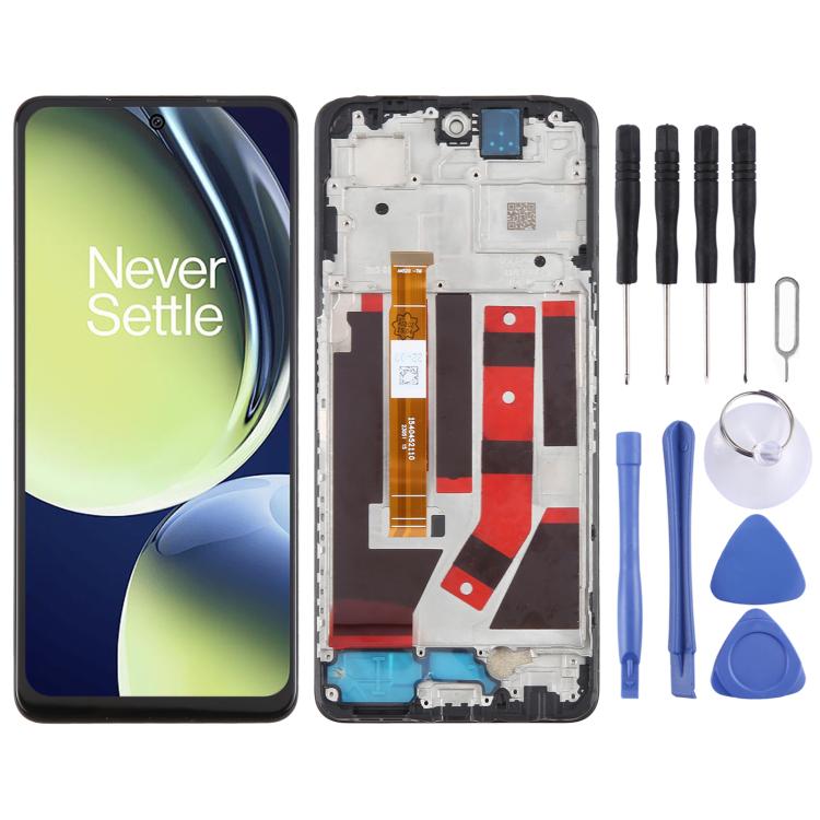 CPH2467 2465 LCD Screen Digitizer Full Assembly with Frame – Durable Build, Easy to Use, For OnePlus Nord CE 3 Lite