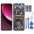 For Motorola Razr 40 Ultra XT2321-3 XT2321-1 XT2321-2 Original LCD Screen Digitizer Full Assembly with Frame – Durable Build, Easy to Use, For Motorola Razr 40 Ultra/Razr+ 2023(Original)