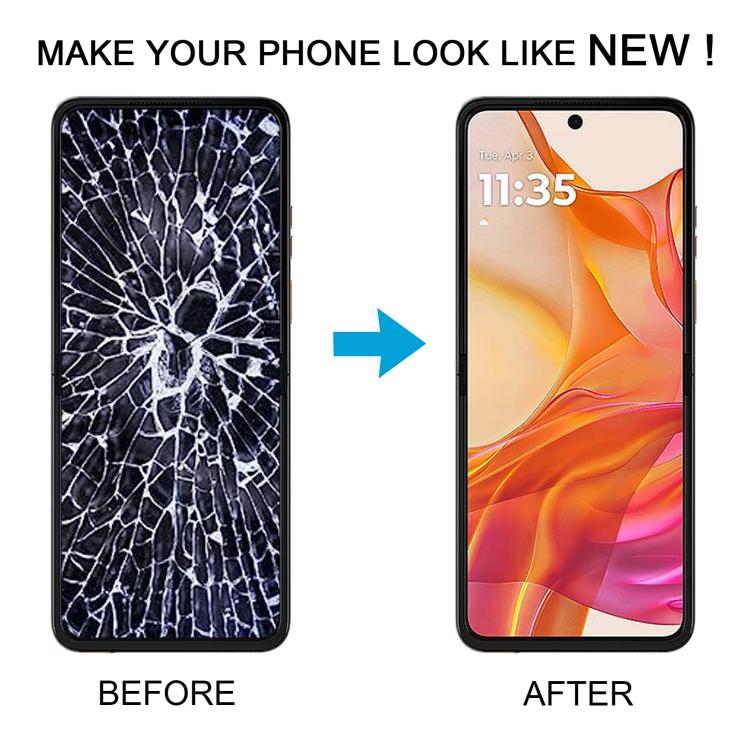 For Motorola Razr 50 Ultra Original LCD Screen Digitizer Full Assembly with Frame – Durable Build, Easy to Use, For Motorola Razr 50 Ultra(Original)