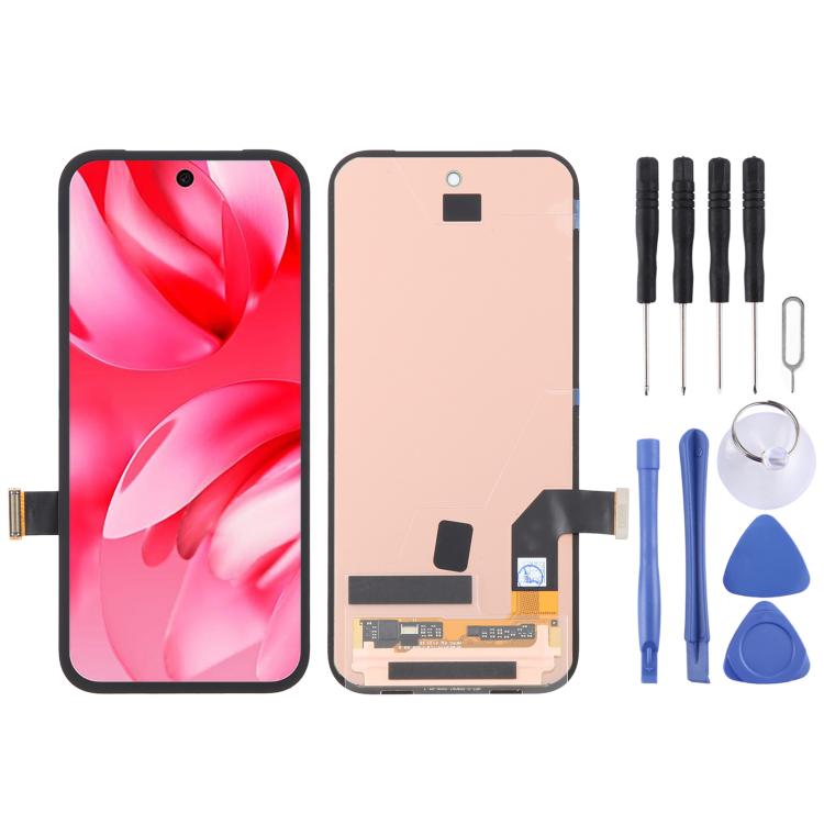 For Google Pixel 9a GXQ96 GTF7P G3Y12 Original OLED LCD Screen with Digitizer Full Assembly, For Google Pixel 9a For Google Pixel 9a