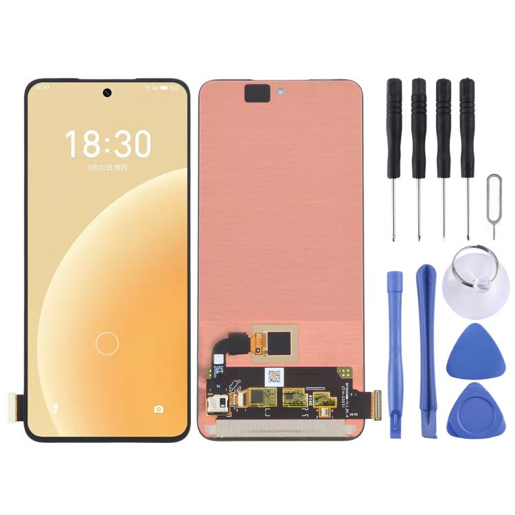 For Meizu 20 Original AMOLED Material LCD Screen with Digitizer Full Assembly – Durable Build, Easy to Use, For Meizu 20(Original)