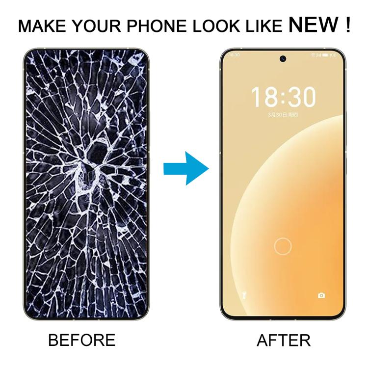 For Meizu 20 Original AMOLED Material LCD Screen with Digitizer Full Assembly – Durable Build, Easy to Use, For Meizu 20(Original)