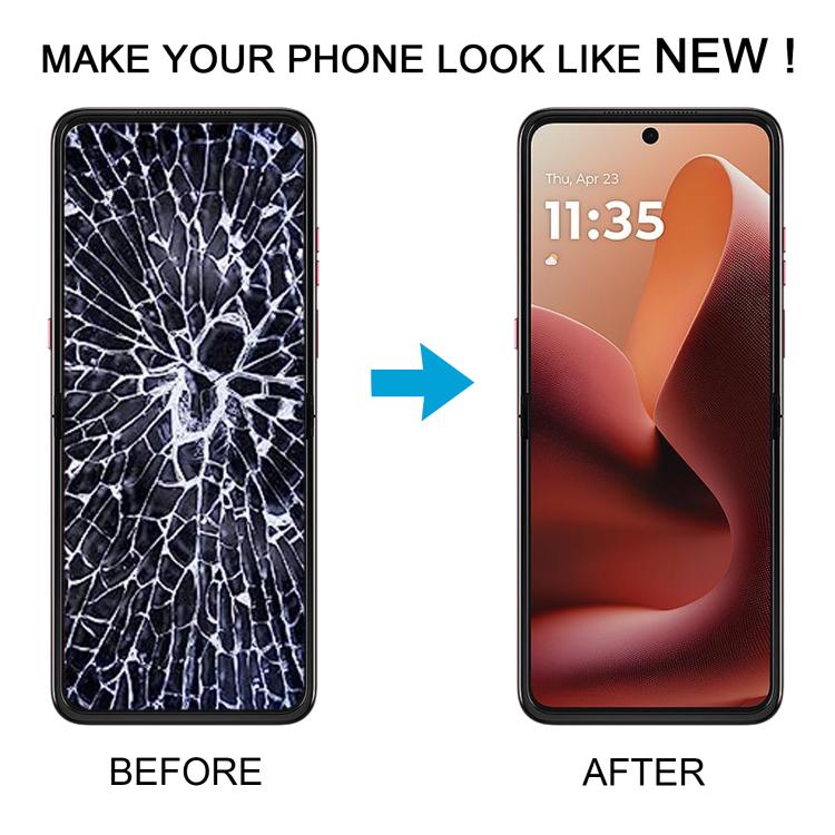For Motorola Razr 60 Ultra / Razr Ultra 2025 AMOLED Material Original LCD Screen with Digitizer Full Assembly – Durable Build, Easy to Use, For Motorola Razr 60 Ultra (Original)