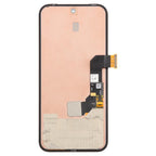 For Google Pixel 8A GKV4X G6GPR G8HHN Original LCD Screen Digitizer Full Assembly with Frame, Including Fingerprint Flex Cable – Durable Build, Easy to Use, For Google Pixel 8A(Original)