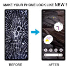 For Google Pixel 7a GWKK3 GHL1X G0DZQ G82U8 Original LCD Screen Digitizer Full Assembly with Frame, Including Fingerprint Flex Cable – Durable Build, Easy to Use, For Google Pixel 7a(Original)