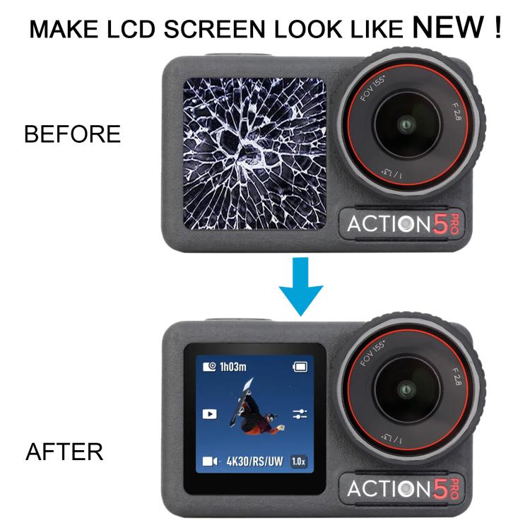 For DJI Osmo Action 5 Pro Original Secondary LCD Screen – Durable Build, Easy to Use, For DJI Osmo Action 5 Pro(Original Secondary LCD)