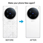 For vivo X100 Ultra 5G V2366GA V2366HA Original Back Cover with Camera Lens Cover – Durable Build, Easy to Use, For vivo X100 Ultra 5G(Original with Camera Cover)