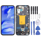 For Google Pixel 9a GXQ96 GTF7P G3Y12 OLED Original LCD Screen Digitizer Full Assembly with Frame, For Google Pixel 9a(Original) For Google Pixel 9a(Original)