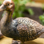 Set of 4 Resin Duck Family Ornaments – Decorative Garden Duck Figurines