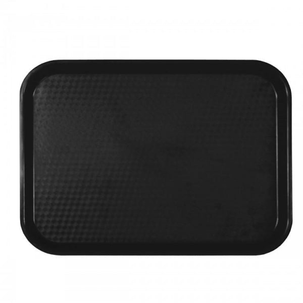 Core Polypropylene Fast Food Tray Black Medium 412mm Default Title