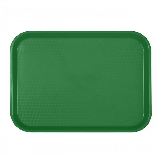 Core Polypropylene Fast Food Tray Green Large 450mm Default Title