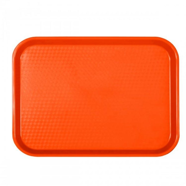 Core Polypropylene Fast Food Tray Orange Medium 412mm