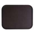 Rectangular Brown Fiberglass Serving Tray 356mm x 457mm