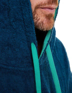 Red Luxury Towelling Changing Robe Navy (Various Sizes)
