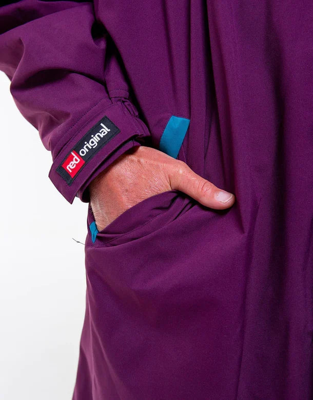 Red Original EVO  Long Sleeve Changing Robe - Mulberry Wine (XL)
