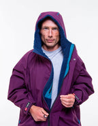 Red Original EVO  Long Sleeve Changing Robe - Mulberry Wine (XL)