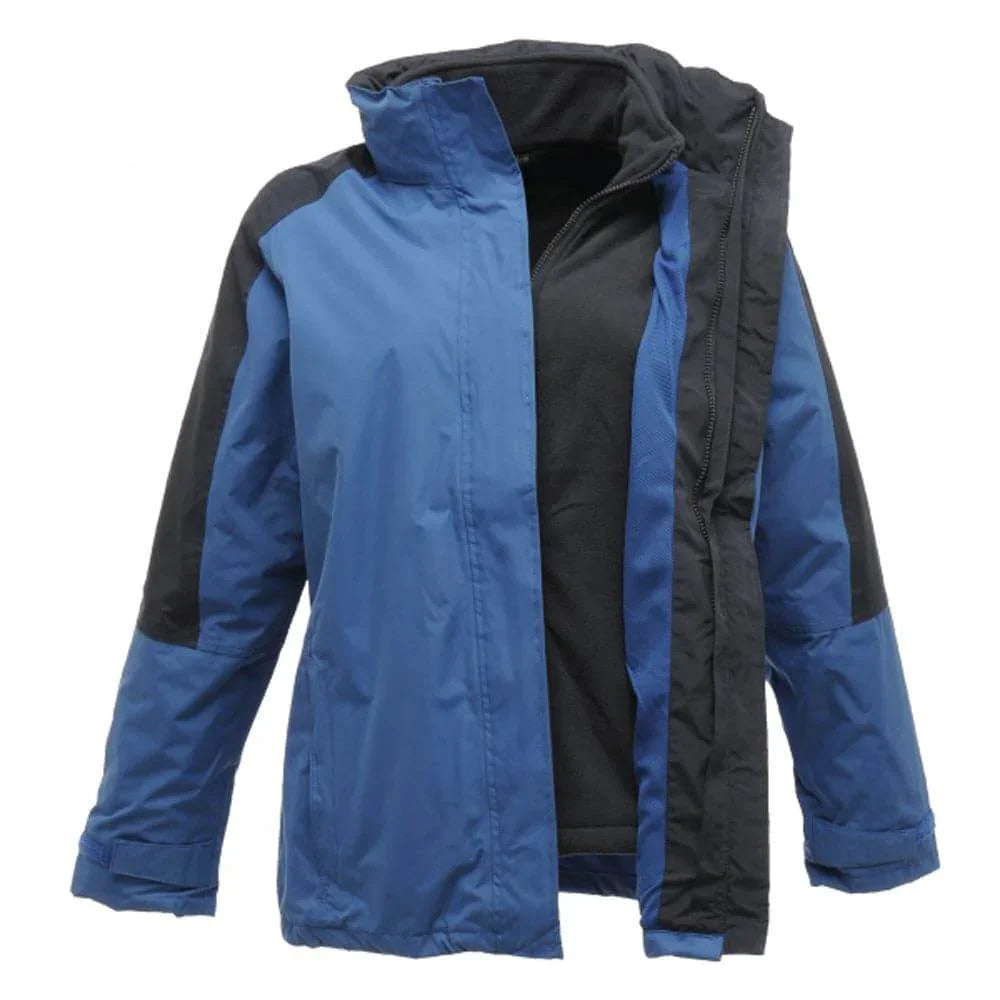 Regatta TRA132 Defender III Waterproof 3-IN-1 Jacket Womens Royal Blue Navy