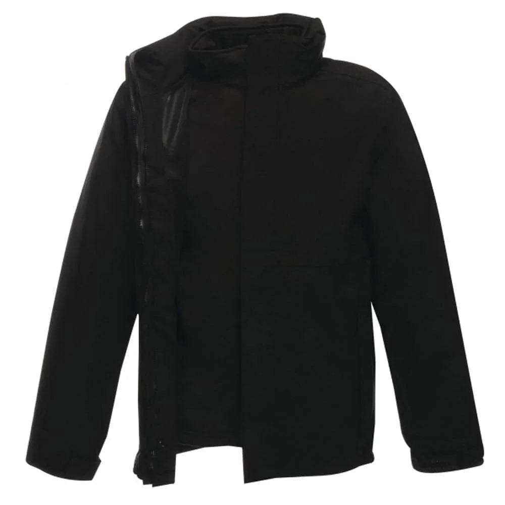 Regatta Kingsley TRA143 Stretch 3-IN-1 Jacket Waterproof Mens Black