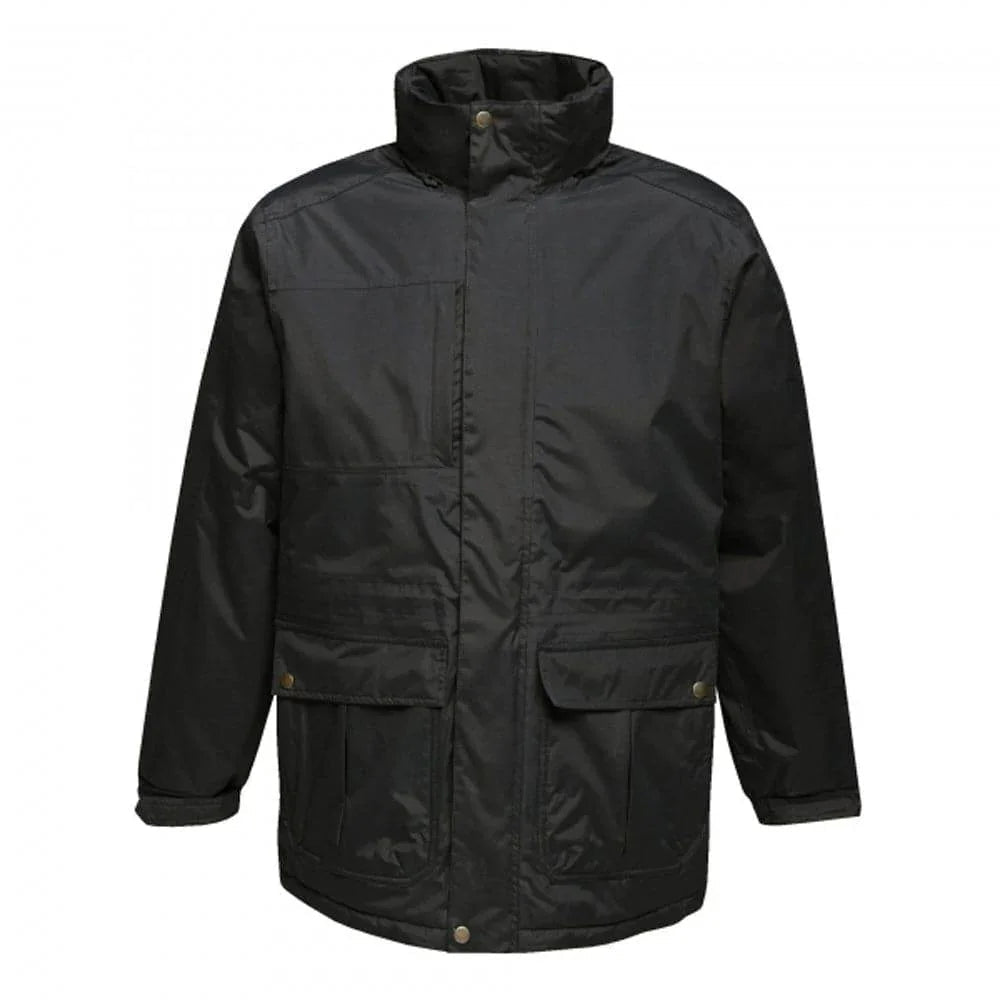 Regatta TRA203 Darby III Insulated Parka Jacket Waterproof Windproof Black