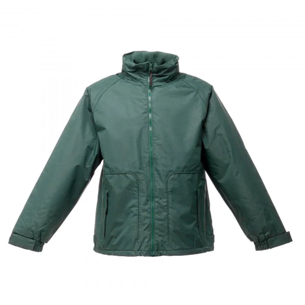 Regatta TRA301 Hudson Fleece Lined Waterproof Work Jacket Bottle Green