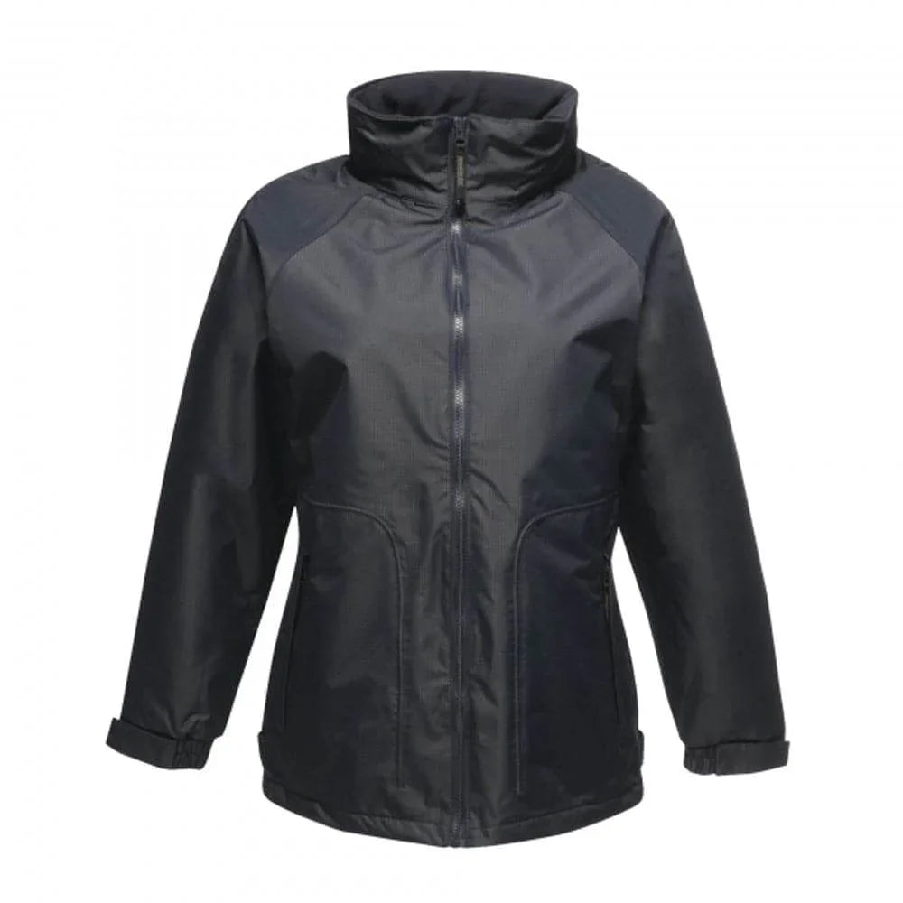 Regatta TRA306 Hudson Fleece Lined Waterproof Work Jacket Womens Navy