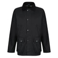 Regatta TRA410 Banbury Wax Jacket Black