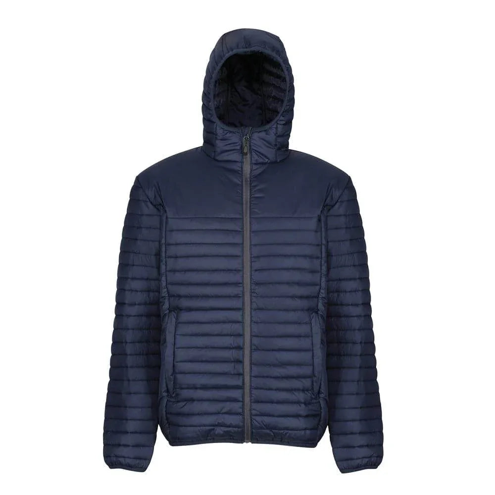 Regatta TRA423 Honestly Made Recycled Thermal Hooded Jacket Navy