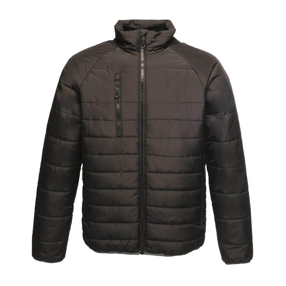 Regatta TRA453 Glacial Warmloft Thermal Ripstop Jacket Black Black