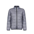 Regatta TRA496 Firedown Down Touch Insulated Work Jacket Grey 3XL