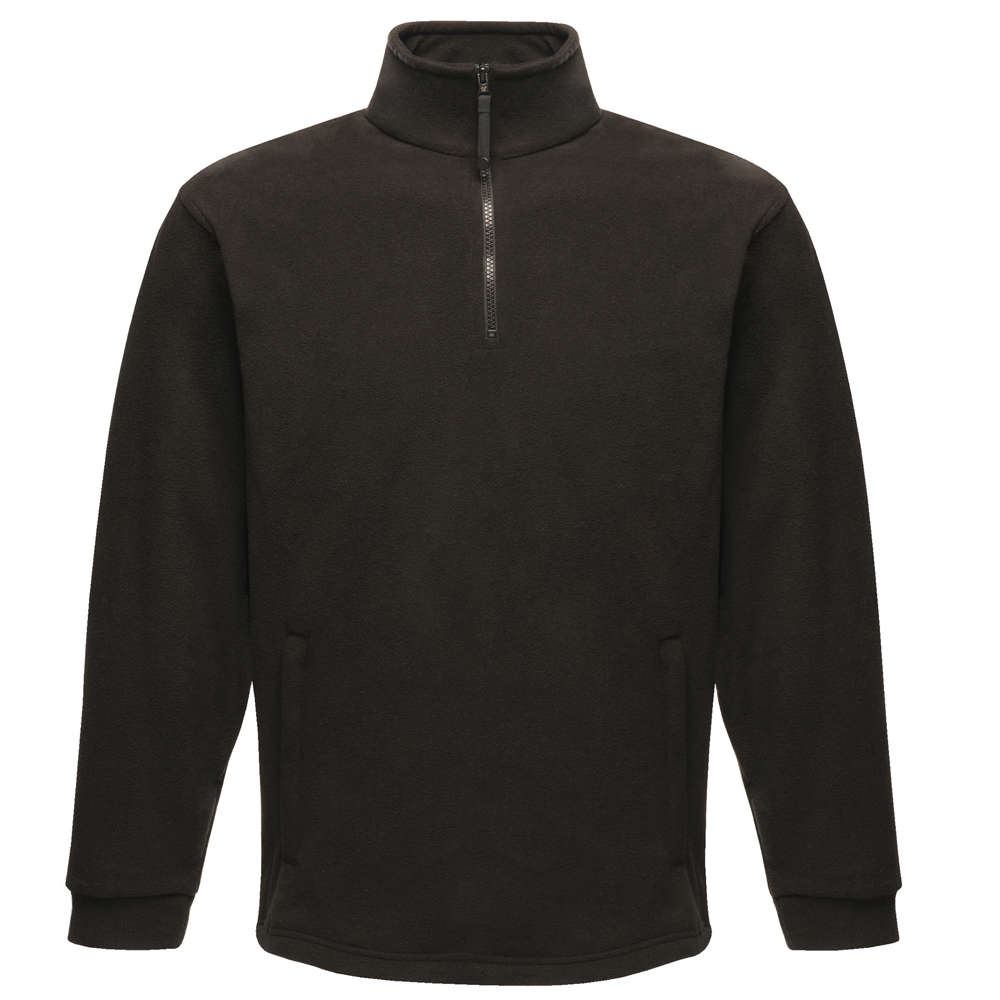Regatta TRA510 1/4 Zip Fleece Jumper Jacket Various Colours Black