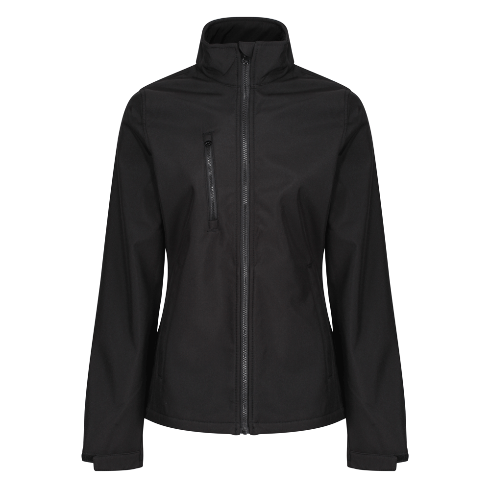 Regatta TRA613 Waterproof Breathable Womens Softshell Jacket Various Colours Black