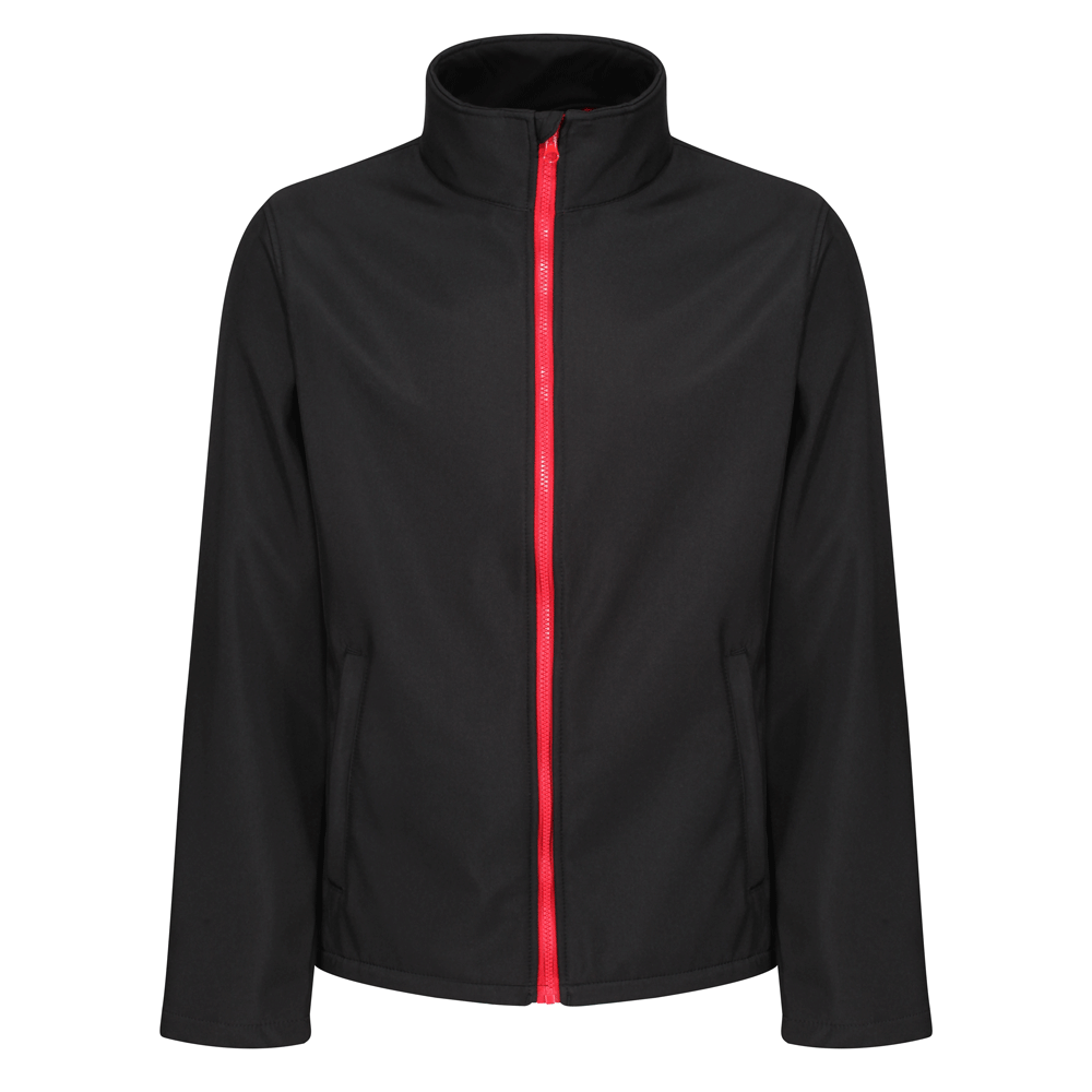 Regatta TRA628 Softshell Jacket Various Colours Black Classic Red