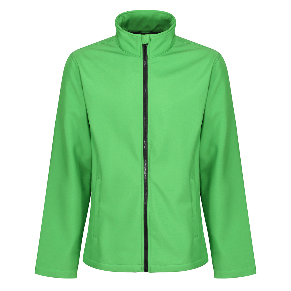 Regatta TRA628 Softshell Jacket Various Colours Extreme Green Black
