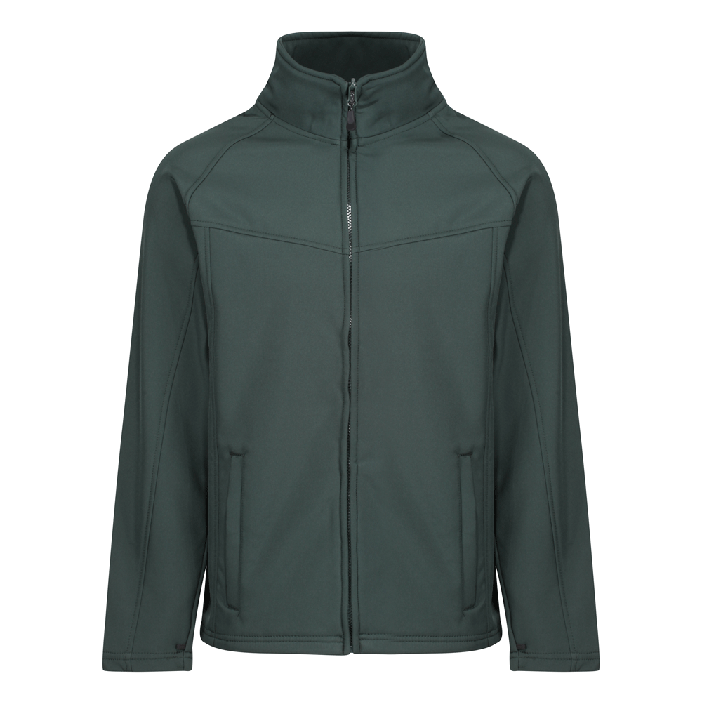 Regatta TRA642 Water-Repellent Softshell Jacket Various Colours Dark Spruce Black