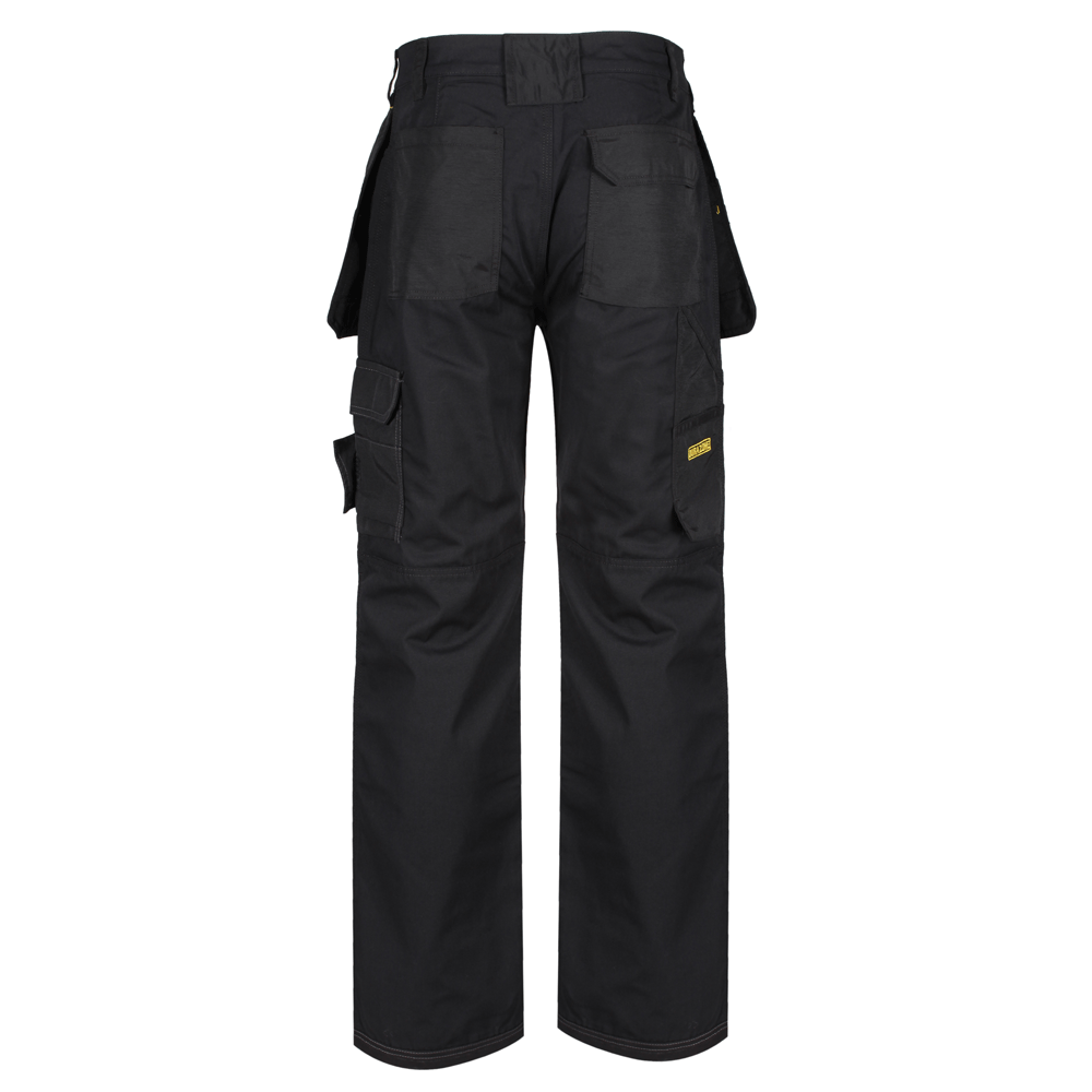 Regatta TRJ335 Hardwear Holster Pocket Kneepad Work Trousers Black, Waist 28" Leg 29"