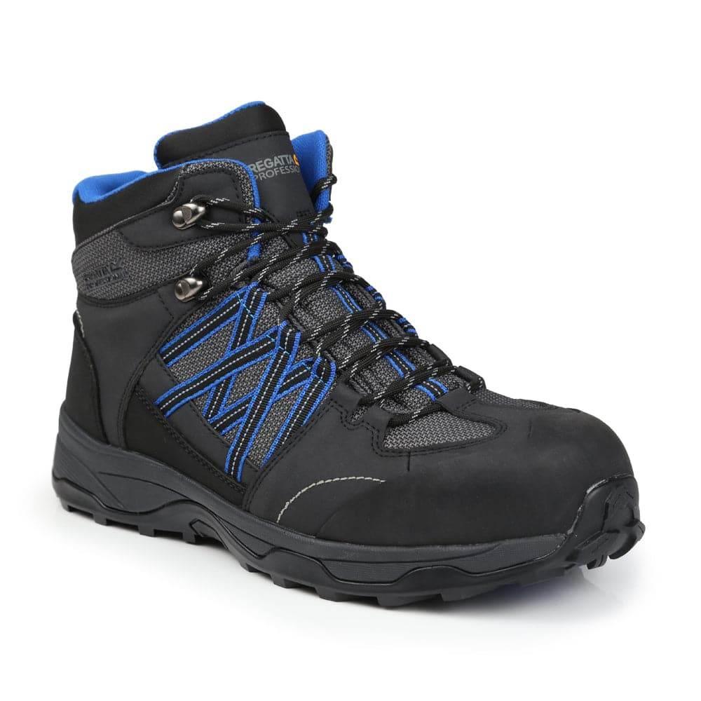 Regatta TRK202 Claystone Safety Hiker Boot Water Resistant Briar Oxford Blue