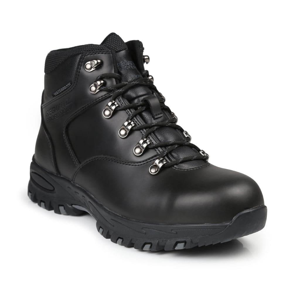 Regatta TRK203 Gritstone S3 Safety Hiker Work Boot Black