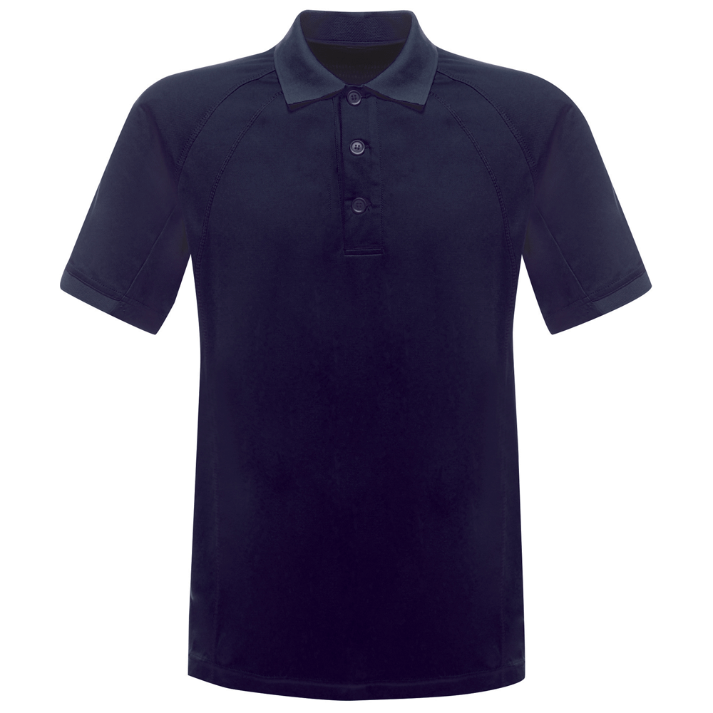 Regatta TRS147 Coolweave Quick Wicking Polo Shirt Various Colours Navy