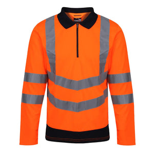 Orange / Navy Blue