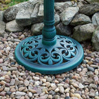 Traditional Freestanding Weatherproof Bird Bath Garden Feeder