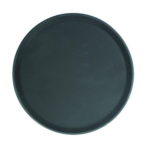 Black Round Fiberglass Tray 356mm / 14in Default Title