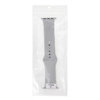 For Apple Watch Sport 42mm High-performance Longer Rubber Sport Watch Band with Pin-and-tuck Closure – Durable Build, Easy to Use