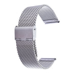 For Apple Watch 38mm Milanese Classic Buckle Stainless Steel Watch Band , Only Used in Conjunction with Connectors ( S-AW-3291 ), S-AW-3322, S-AW-3322B S-AW-3322