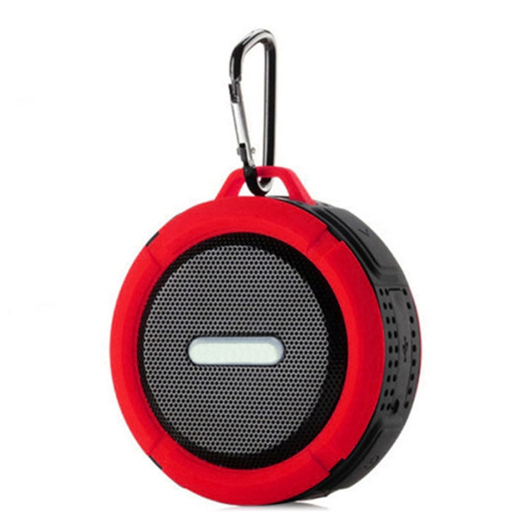 C6 Bluetooth Speaker – Hands-Free, Waterproof Red